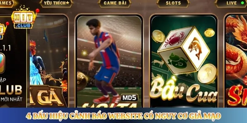 Phân Biệt Thật Giả Hitclub Qua Dấu Hiệu Nhận Biết Cơ Bản 4 dấu hiệu cảnh báo website có nguy cơ giả mạo