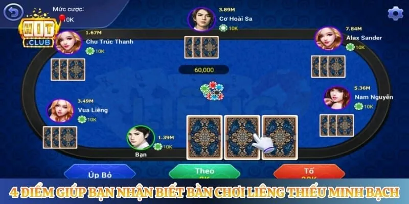 Bài Liêng Bịp Là Gì? Bí Mật Dấu Hiệu Nhận Biết Cực Chuẩn 4 điểm giúp bạn nhận biết bàn chơi liêng thiếu minh bạch