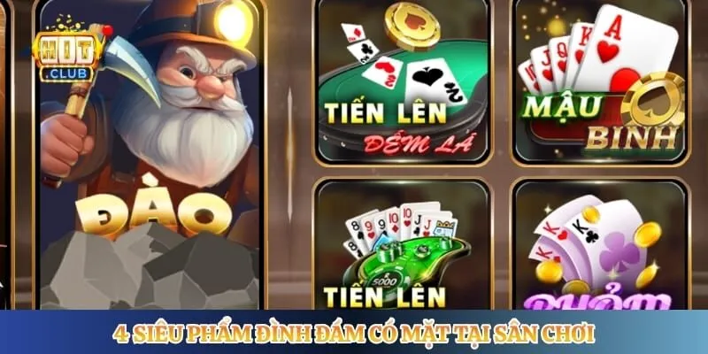 4 siêu phẩm đình đám có mặt tại sân chơi