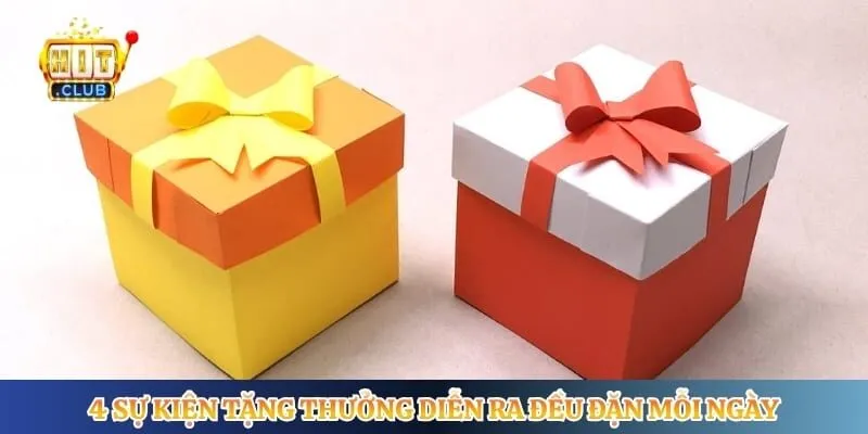 Khuyến Mãi Hitclub 4 sự kiện tặng thưởng diễn ra đều đặn mỗi ngày