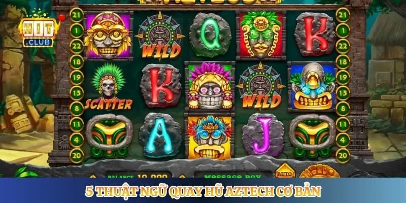 Kho Báu Aztech Hitclub - Hướng Dẫn Săn Jackpot Mỗi Ngày 5 thuật ngữ quay hũ Aztech cơ bản
