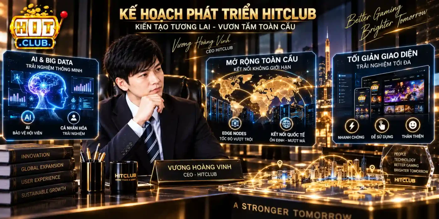 Vương Hoàng Vinh Kế Hoạch Phát Triển Hitclub Dưới Tư Duy Vương Hoàng Vinh