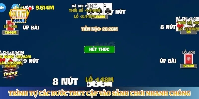 Bài Liêng Hitclub - Bí Quyết Thắng Lớn Tại Cổng Game Trình tự các bước truy cập vào sảnh chơi nhanh chóng